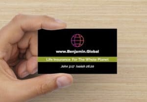 Business Cards You put them down, they pick HIM up.