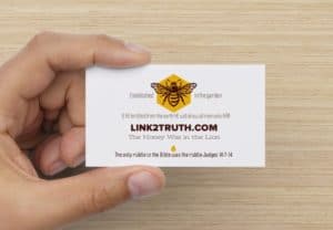 Business Cards You put them down, they pick HIM up.